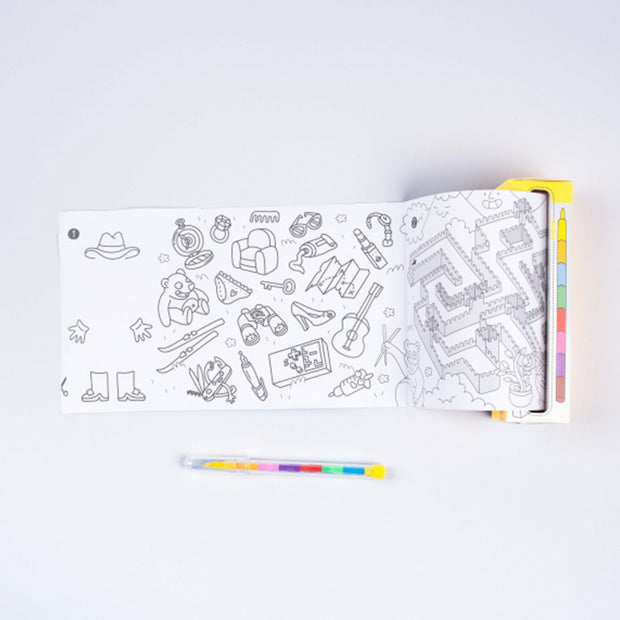 Pocket Games Atlas - Jeux & coloriages