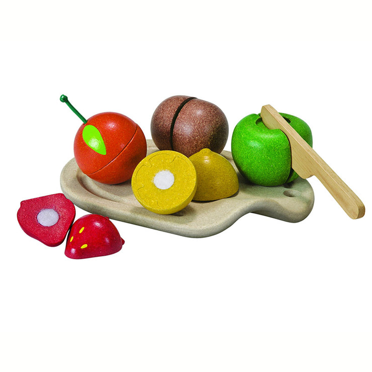 fruits a decouper - plan toys