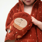 Duo Gants de Toilette Lion & Singe - Trixie Baby