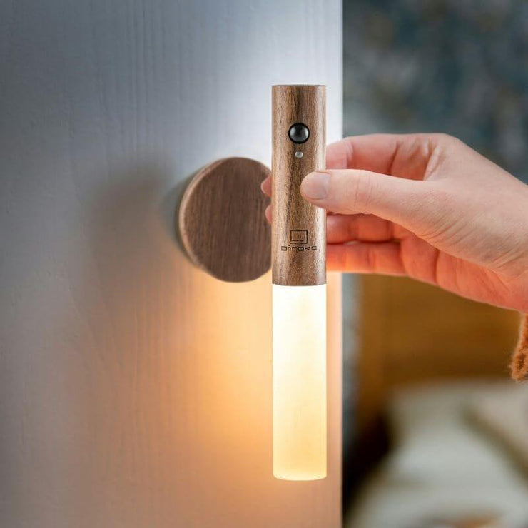 Gingko - bâton lumineux intelligent - décoration lumineuse originale - smart baton light walnut - cadeau