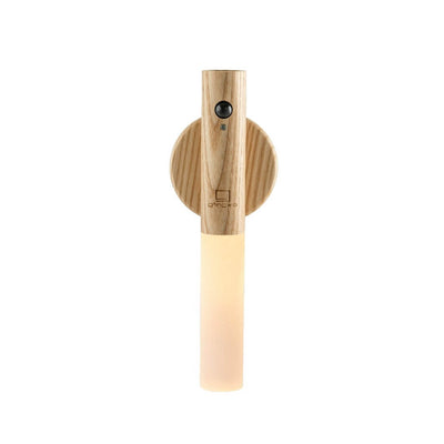 Gingko - smart baton light - bâton lumineux intelligent multifonction - white ash wood - décoration design et pratique 