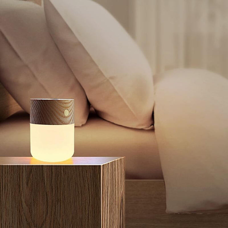 Gingko - magnifique diffuseur lumineux - walnut - smart diffuser light - ambiance chaleureuse et détente