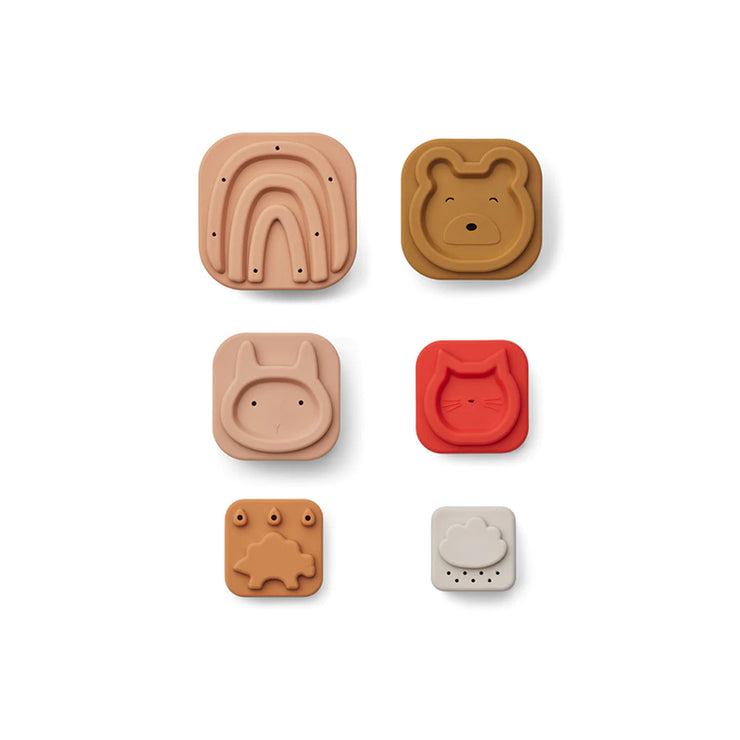 Cubes empilables enfant Liewood - Apple Red