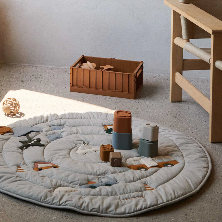 Cubes empilables enfant Liewood - Almond Multi Mix