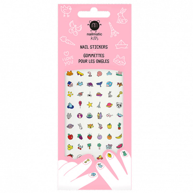 72 gommettes pour les ongles - Nailmatic Kids