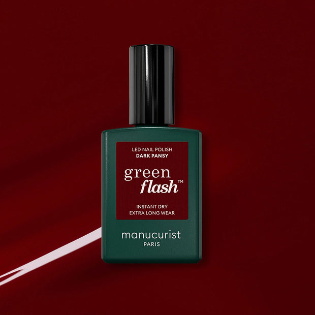 Manucurist - Vernis Led Green Flash Dark Pansy