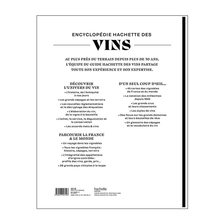 Livre - Encyclopédie Hachette des Vins