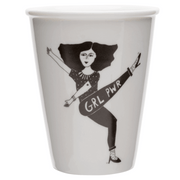 HELEN B - superbe tasse en porcelaine Girl Power - GRL PWR - idée cadeau femme