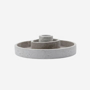 Bougeoir en Polystone Gris - House Doctor