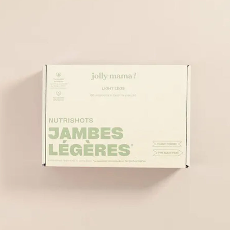 Jambes Légères - Pack de 20 ampoules à boire - Jolly Mama