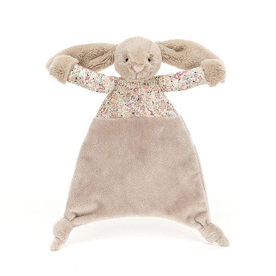 Jellycat - Doudou plat - Lapin Blossom Beige