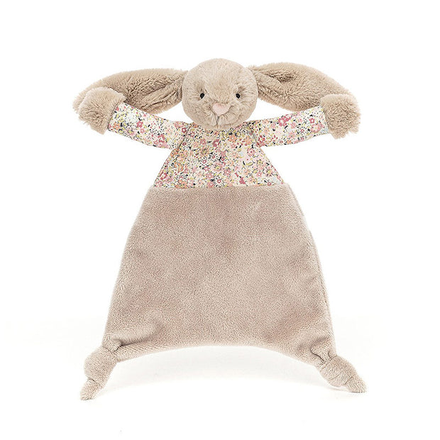 Jellycat - Doudou plat - Lapin Blossom Beige