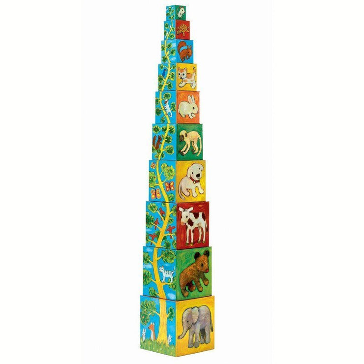 Cubes à empiler "Mes amis"