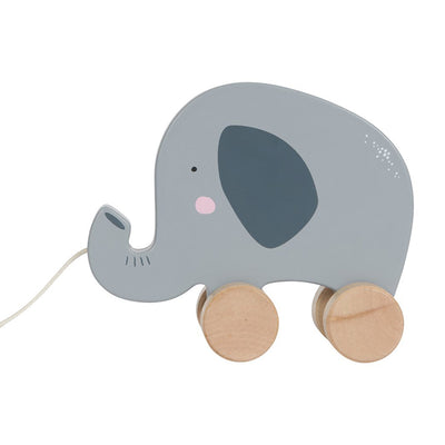 Jouet à Tirer en Bois Éléphant - Little Dutch