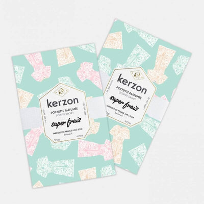 KERZON - pochettes parfumées pour le linge - super frais