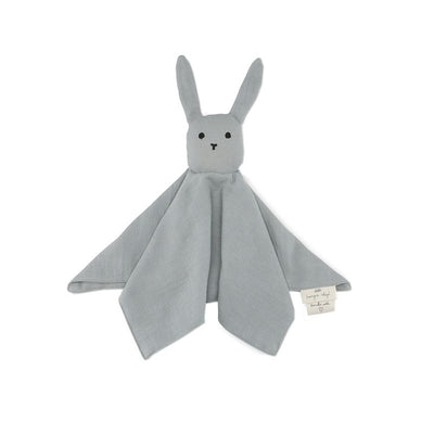 KONGES SLOJD - Doudou plat lapin - french blue