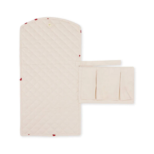 Matelas à Langer Amour Rouge - Konges Slojd