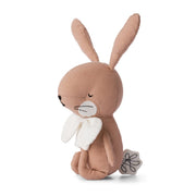 Doudou - Lapin rose et son noeud papillon