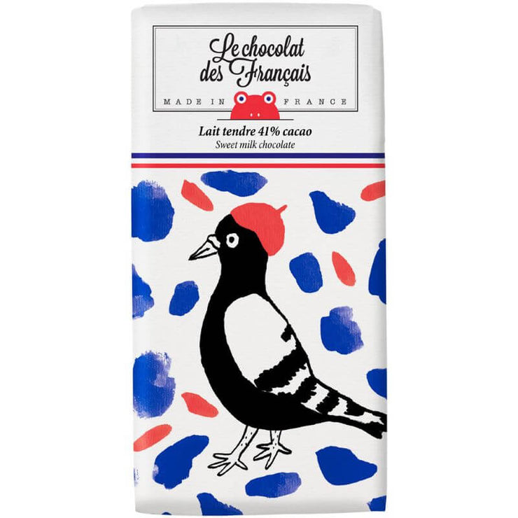 L'oiseau - chocolat au lait 41% - tendre et généreux chocolat à offrir