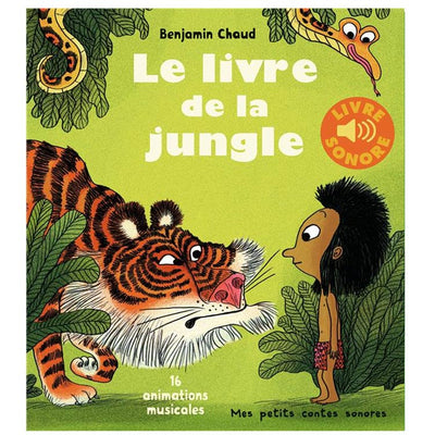 Livre sonore le livre de la jungle - Gallimard Jeunesse