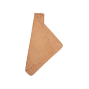 LIEWOOD - cape de bain 100% coton biologique - léopard abricot