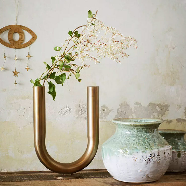 Vase en métal - Doré
