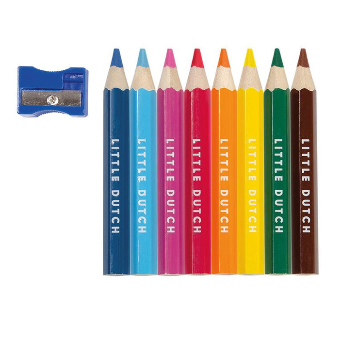 Crayons De Couleur En Bois - Little Dutch