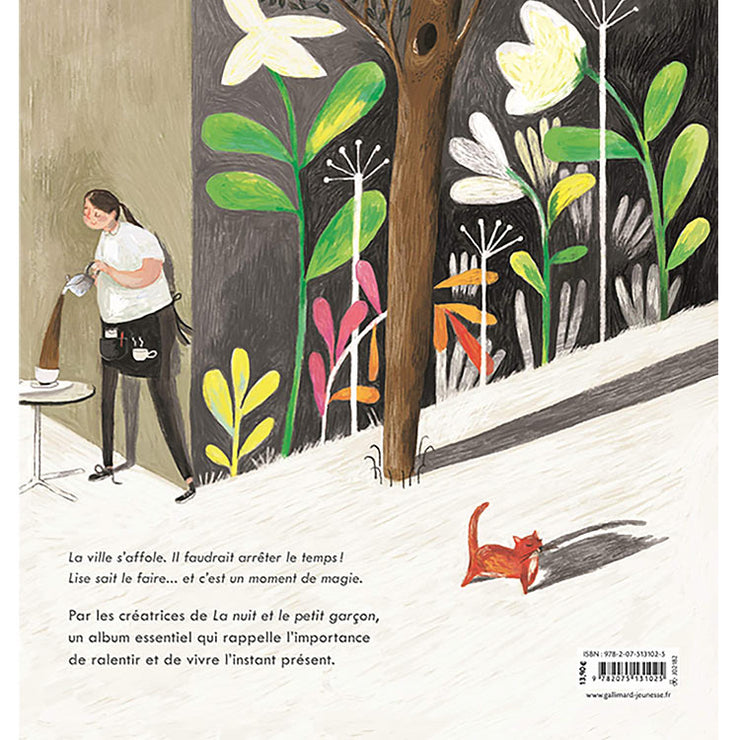 Livre la petite fille et le temps - Gallimard Jeunesse