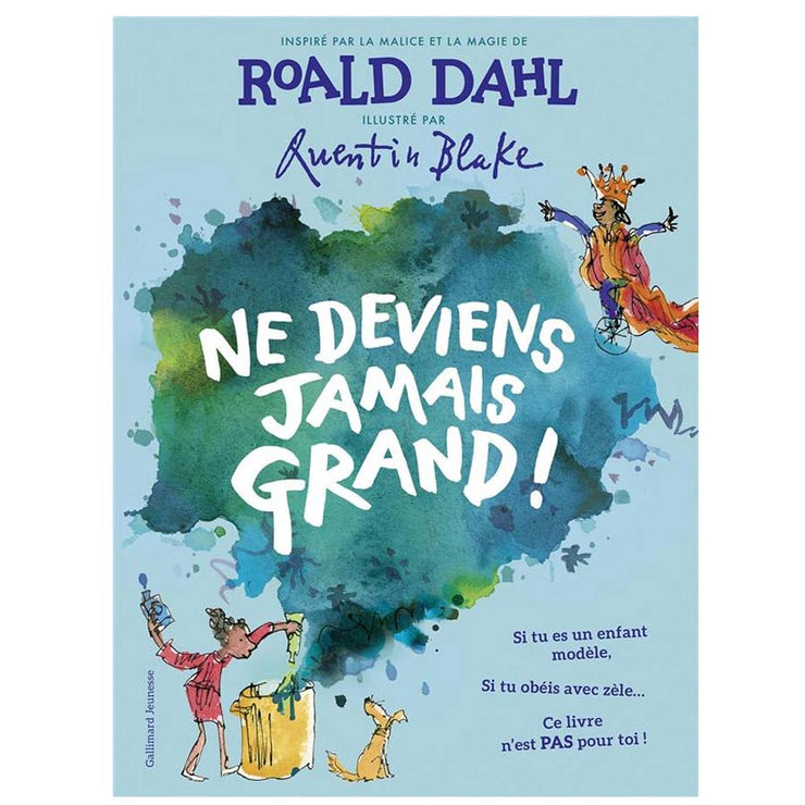 Livre ne deviens jamais grand - Gallimard Jeunesse