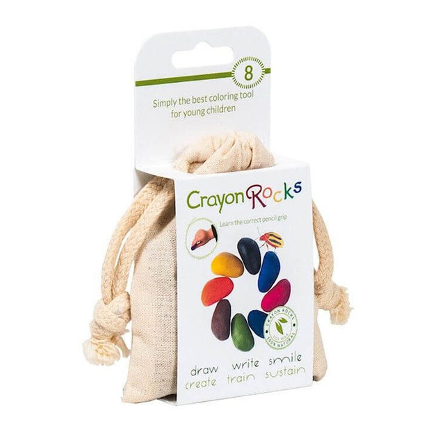 Sachet de 8 crayons en cire naturelle