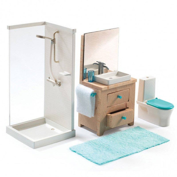 La salle de bain - Mobilier miniature