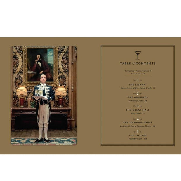 Downton Abbey - Livre recettes cocktails - MARABOUT