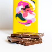 Chocolat Lait aux Graines de Chanvre Caramélisées