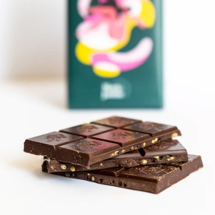 Chocolat Noir aux Graines de Chanvre