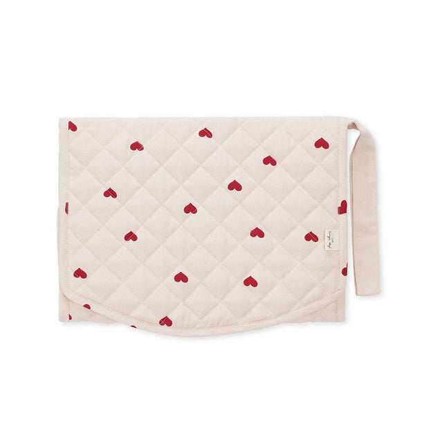 Matelas à Langer Amour Rouge - Konges Slojd