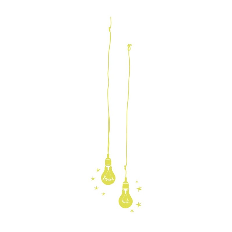 Autocollants Lumineux Phosphorescents - Lot De 3 Lettres A De 5 Cm, Idéal Pour Décorer Murs Et Plafonds La Nuit