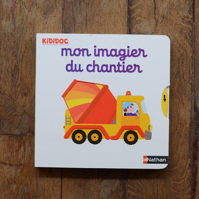 Livre Mon Imagier du Chantier - Nathan