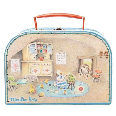 MOULIN ROTY - valise docteur la grande famille - Jouet enfant en bois