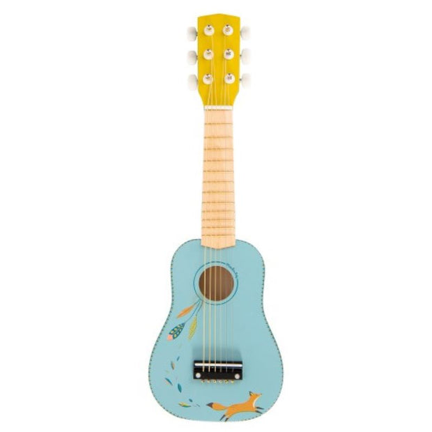 MOULIN ROTY - guitare en bois le voyage d'Olga - jouet musical enfant