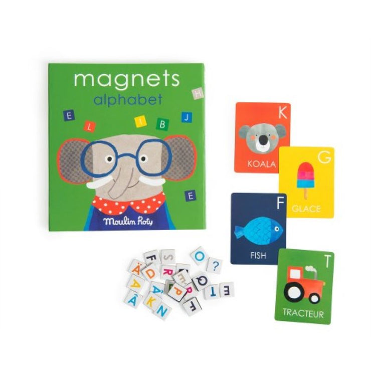 MOULIN ROTY - jeu magnétique popipop alphabet - cadeau ludique et éducatif