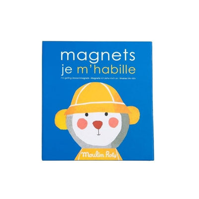 MOULIN ROTY - Jeu magnétique popipop - je m'habille - jouet d'éveil enfant