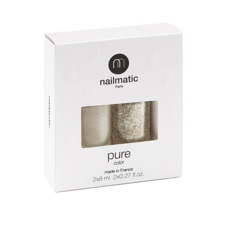 NAILMATIC - Coffret 2 vernis biosourcés - Victoria & Lucia