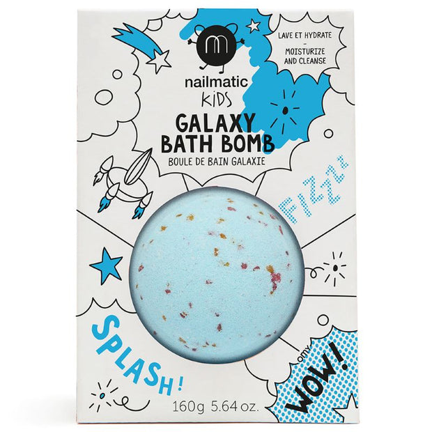 NAILMATIC KIDS - boule de bain effervescente Galaxy - bleue