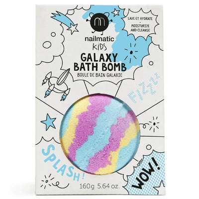 Boule de bain effervescente Galaxy - bleue