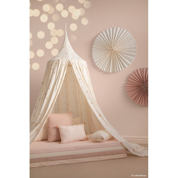 NOBODINOZ - Coussin Sublim Dream Pink en coton bio - Déco enfant