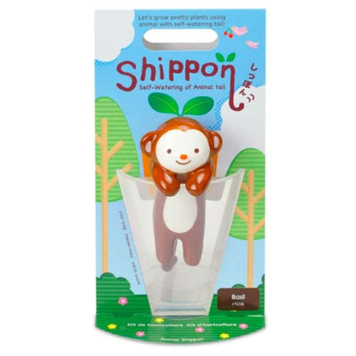 NOTED - Singe en céramique à réserve d'eau - basilic - cadeau amusant enfant