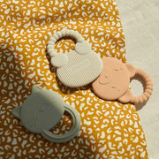 Anneau de dentition - Ours Rose