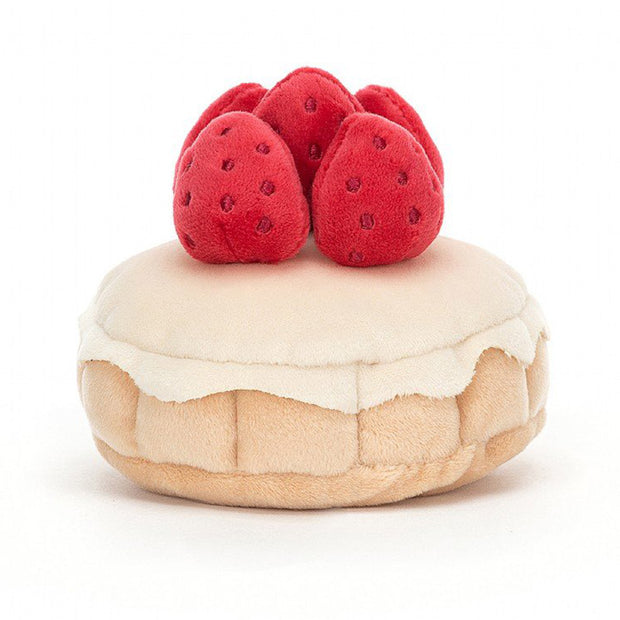 Jellycat - Doudou Tarte aux fraises