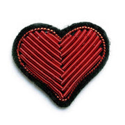 Petite broche - Coeur Rouge - Macon et Lesquoy