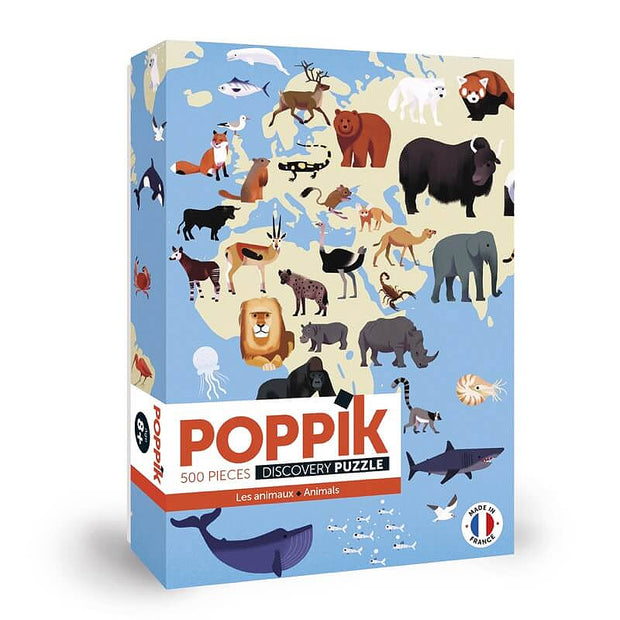 Poppik - Puzzle Les Animaux